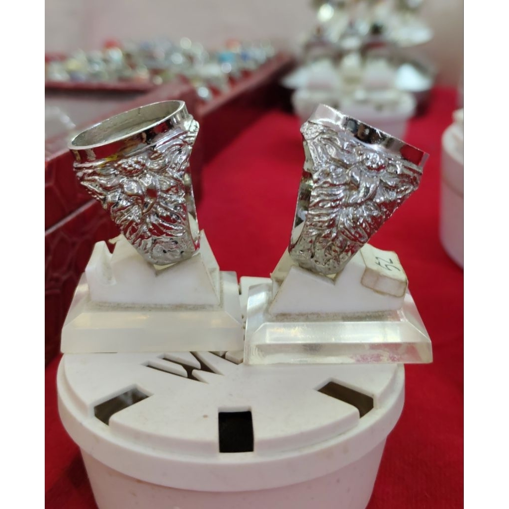 Ring Cincin Alpaka Super Model Monali Ecer, Grosir/Kodian