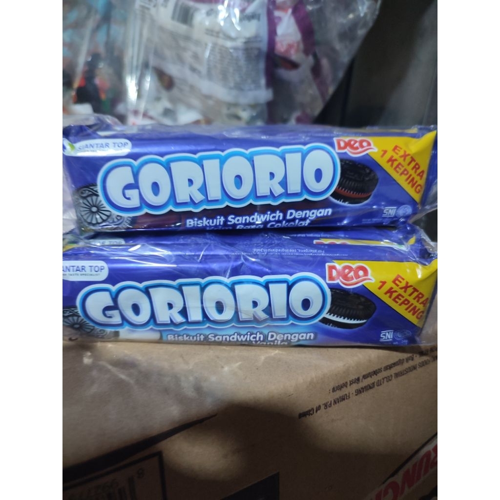 

Biskuit Goriorio Cokelat/Vanilla Isi 10pcs per pack