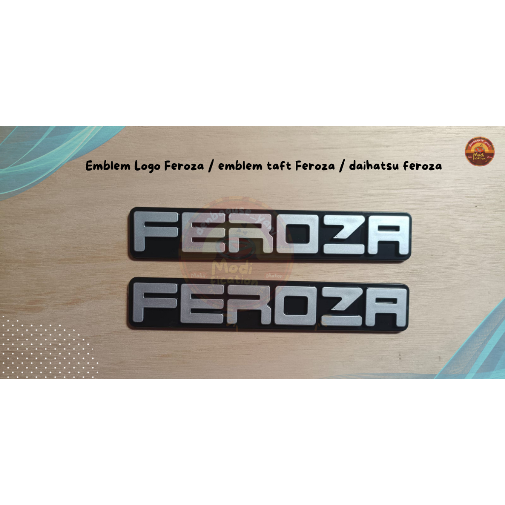 Emblem Logo Feroza / emblem taft Feroza / daihatsu feroza