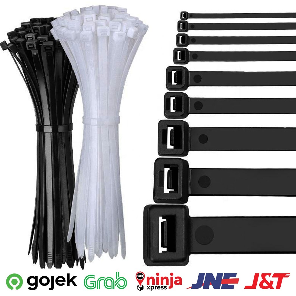 Kabel Ties 1 Pack isi 100 PCS / cable ties / Kabel Tis