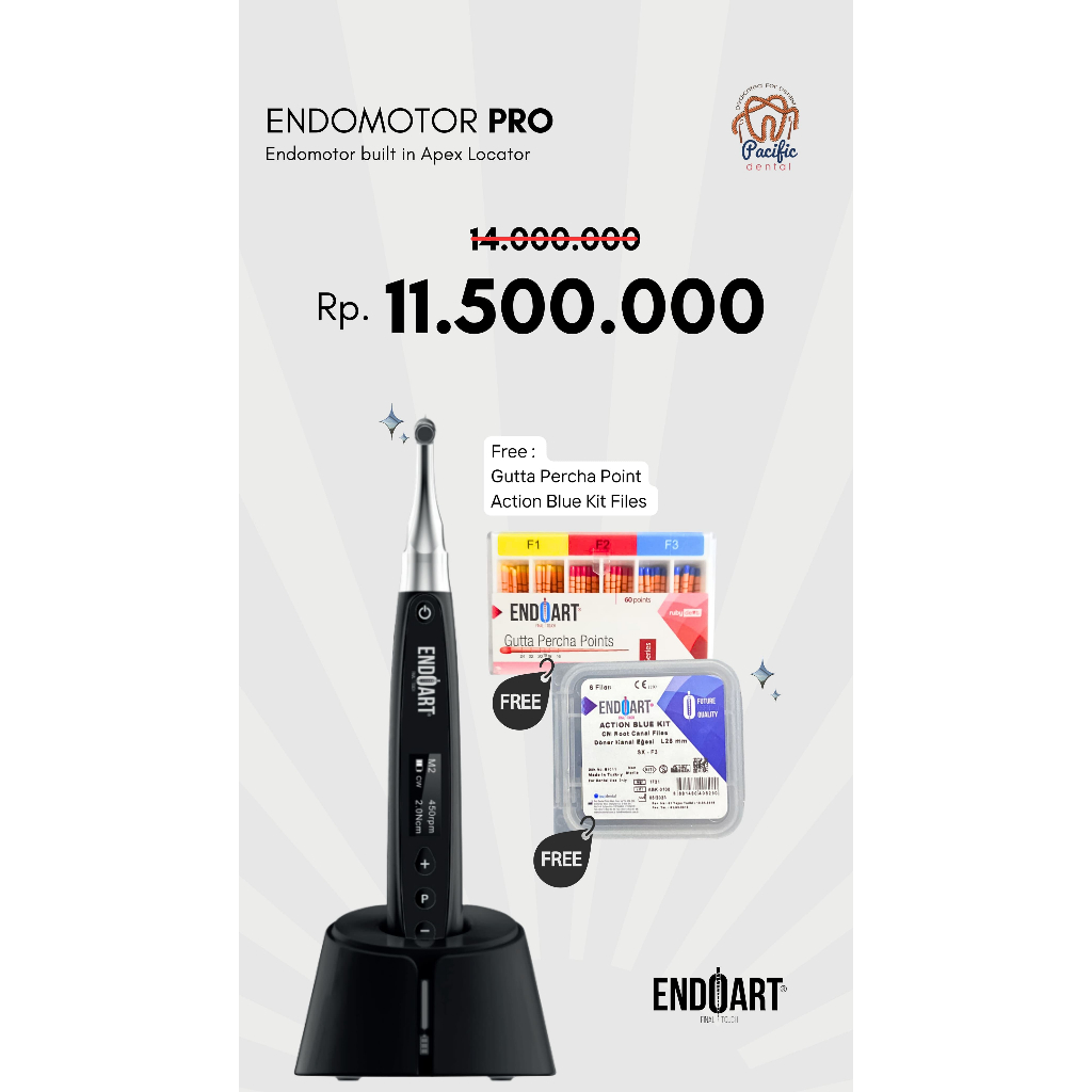 Endomotor Pro Endoart Apex locator