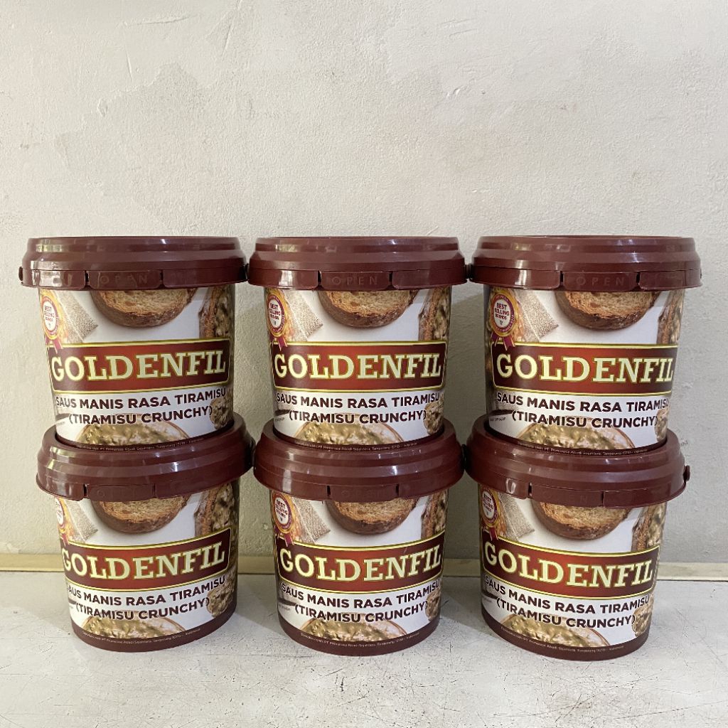 

Goldenfil tiramisu crunchy 1 kg | goldenfil tiramisu crunchy | selai goldenfil