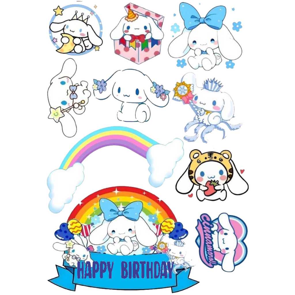 

HIASAN KUE CINNAMON ROLL SANRIO TOPPER CAKE ULANG TAHUN