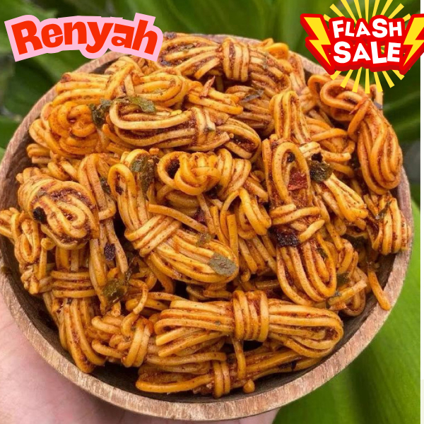 

MIE GULUNG PEDAS KRIUK DAUN JERUK CAMILAN VIRAL PREMIUM 200GRAM