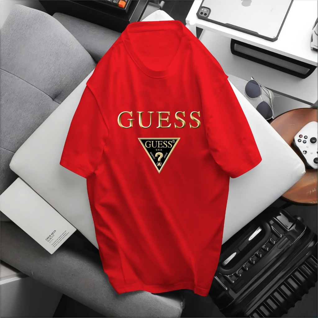 KAOS DEWASA GUESS UNISEX DISTRO LENGAN PENDEK / TSHIRT GUESS / BAJU KAOS DEWASA DISTRO PREMIUM / KAO