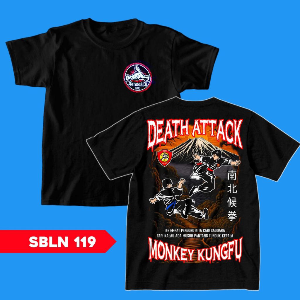 Kaos iks pi kera sakti,kaos sablon plastisol 119,kaos sablon iks pi kera sakti pusat Madiun