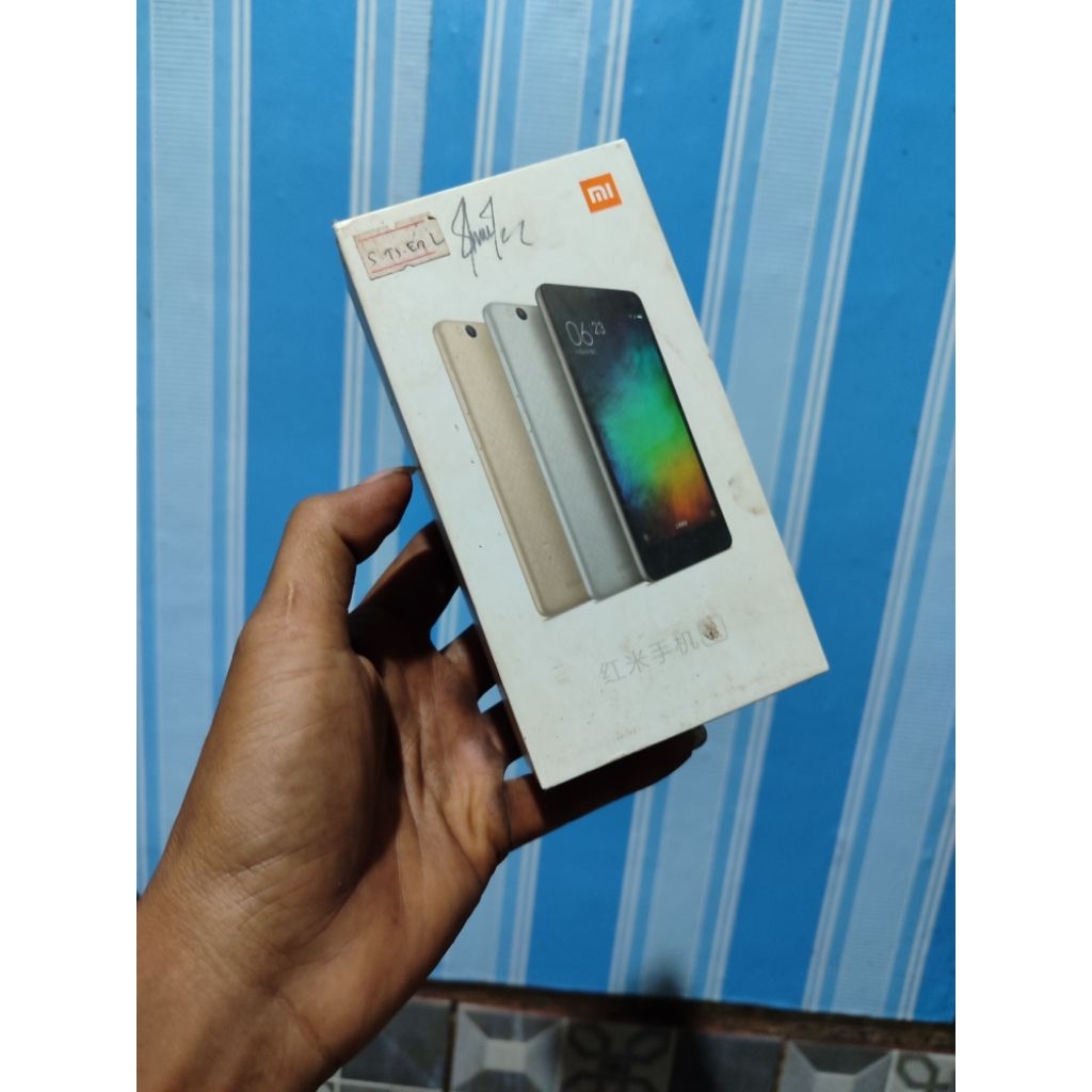 DUS/KOTAK XIAOMI REDMI 3 BIASA SECOND ORIGINAL