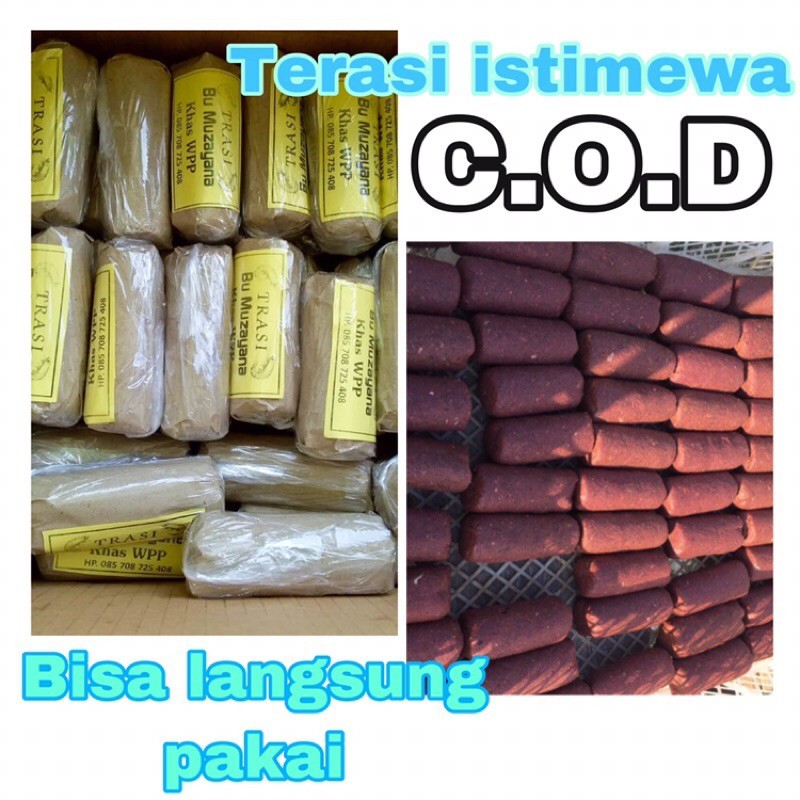 

TERASI UDANG REBON MURNI / BELACAN ASLI ENAK DAN GURIH / TERASI SIAP PAKAI