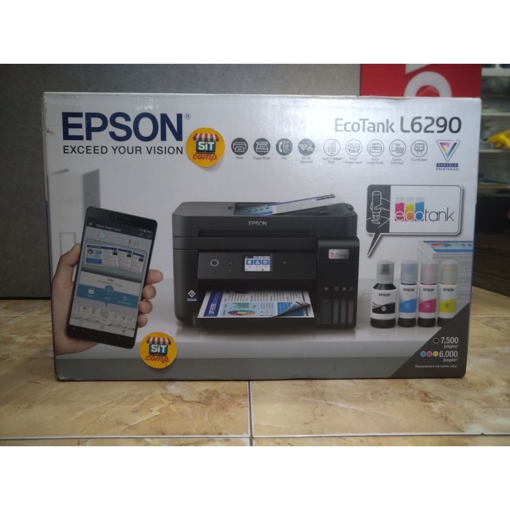 Printer Epson L6290 - Wifi ADF EcoTank Epson L6290 With Fax