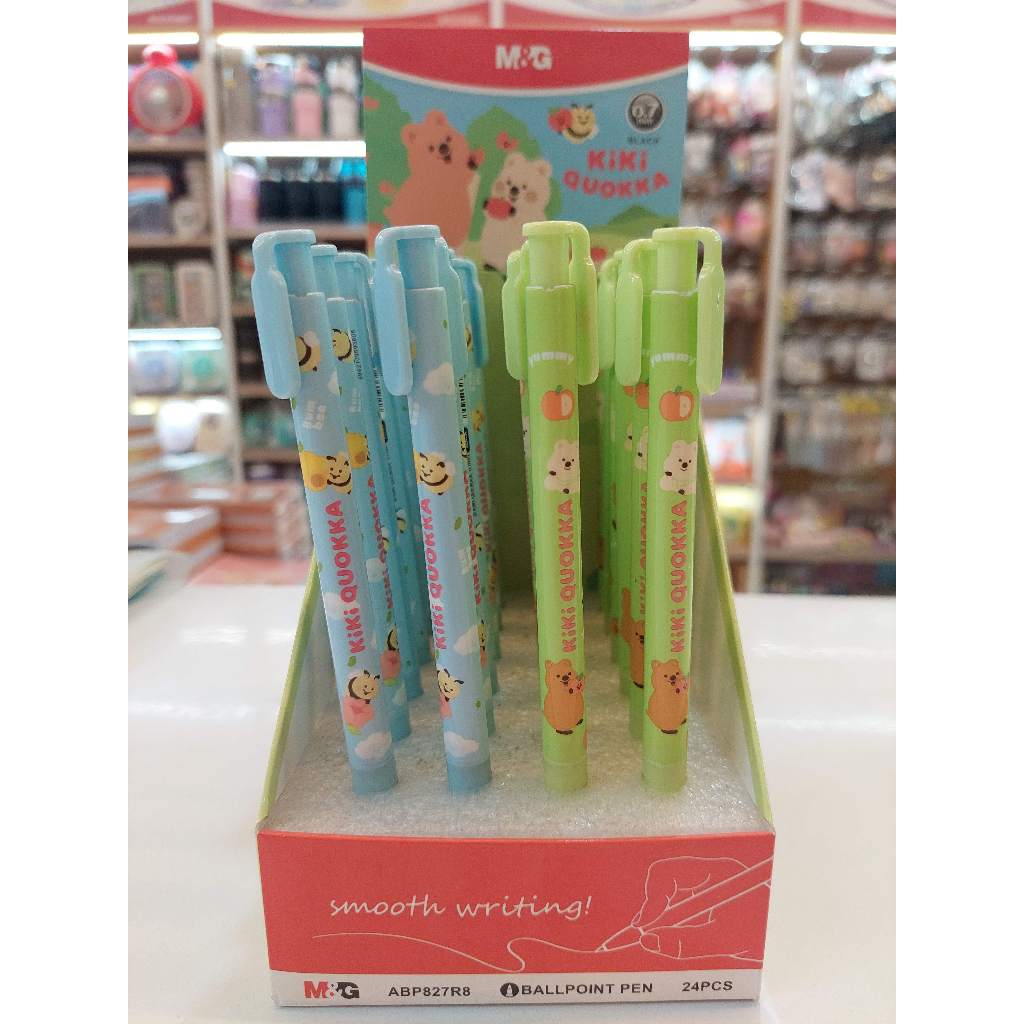 

M&G BALLPOINT PEN KIKI QUOKKA 0.7mm black