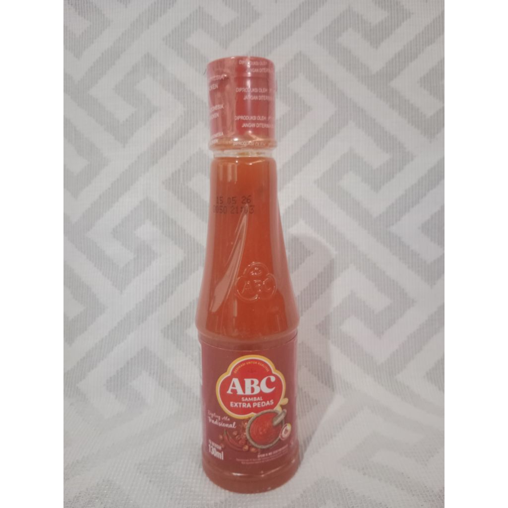 

ABC Saus Sambal Extra pedas kemasan botol 130ml