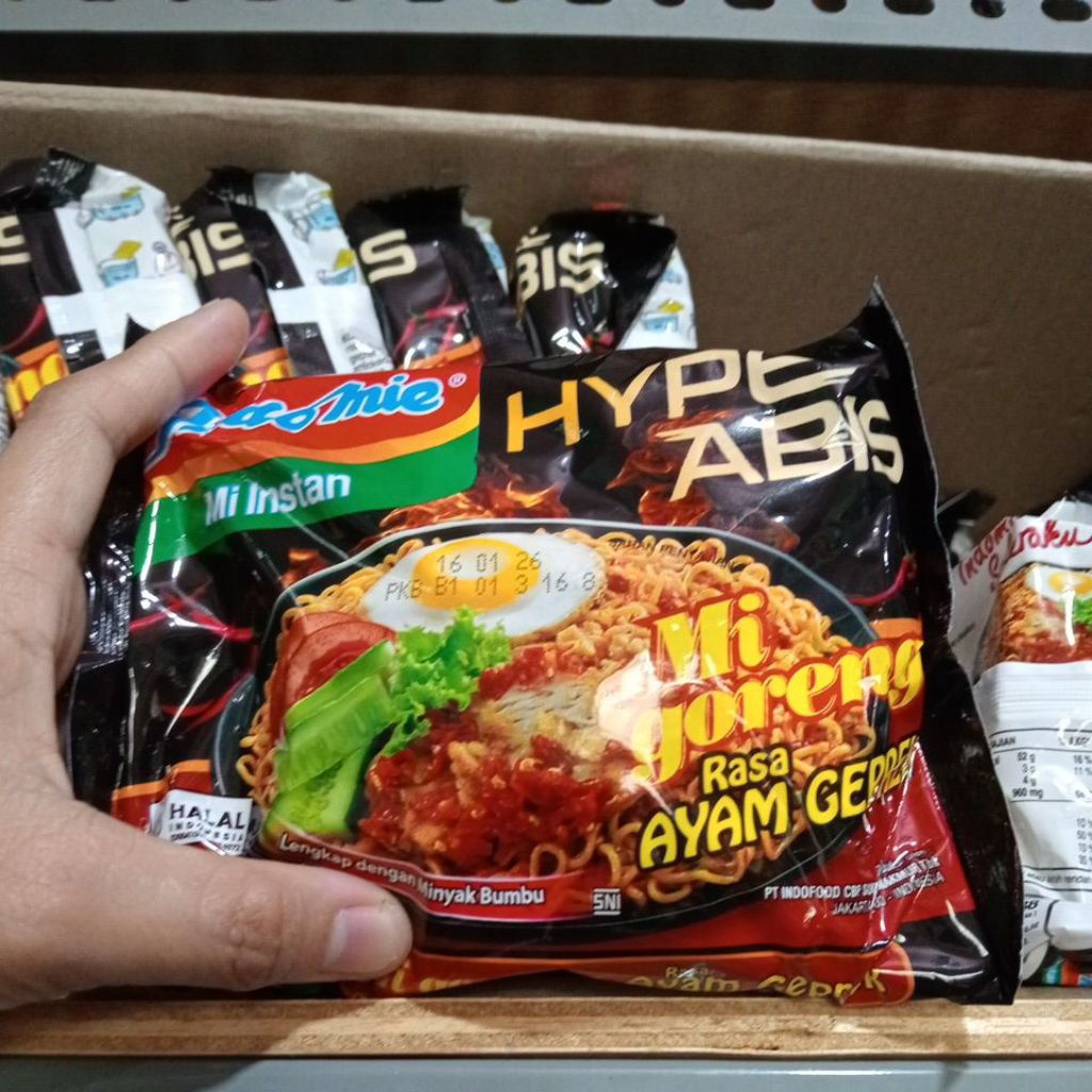 

Indomie ayam geprek 85gr