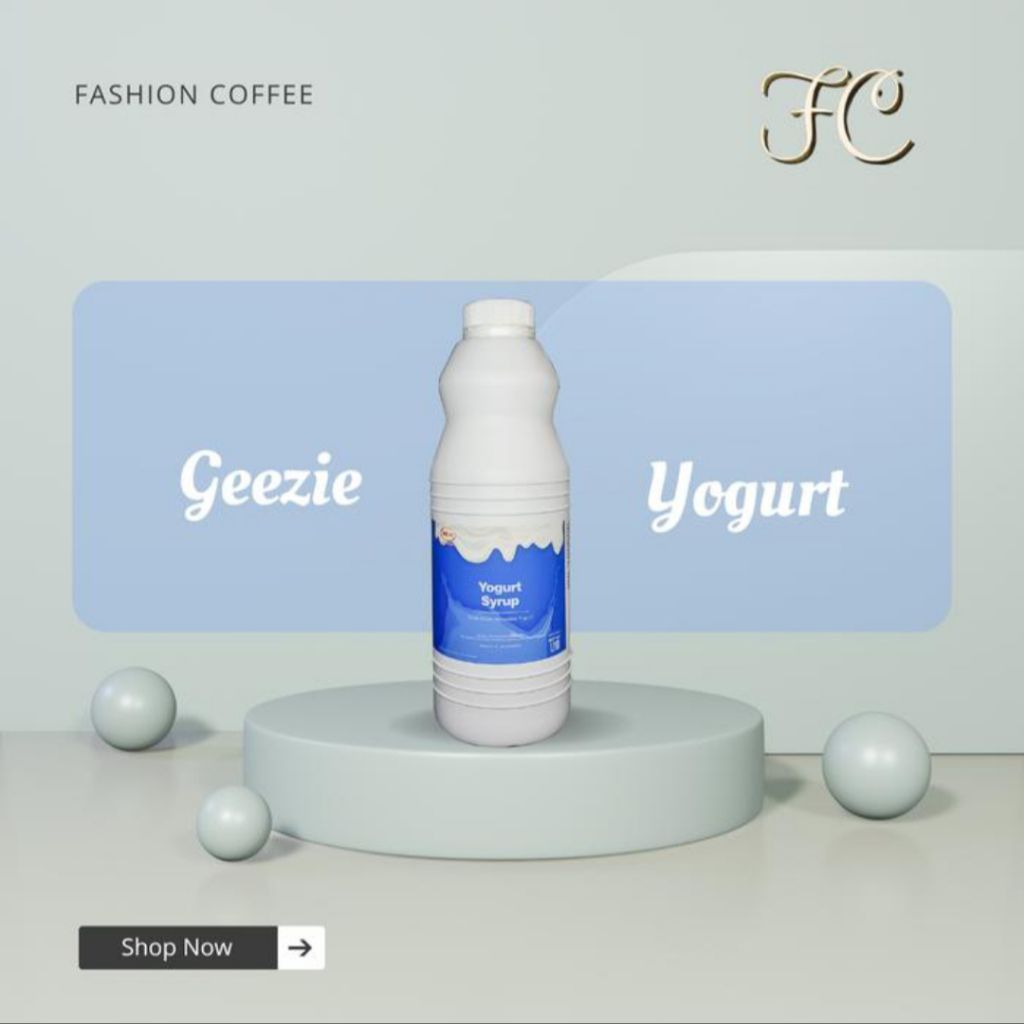 

GEE ZIE YOGHURT - Sirup Rasa Yoghurt 1.2 KG