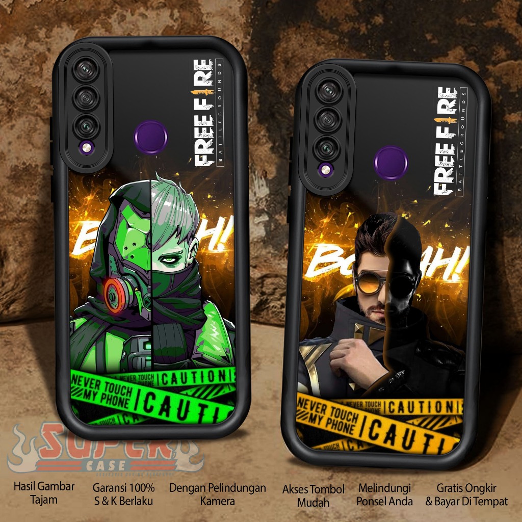 Case For HUAWEI Y6P 2020 FREFR Softcase Glossy Casing Handphone Silicon Glass