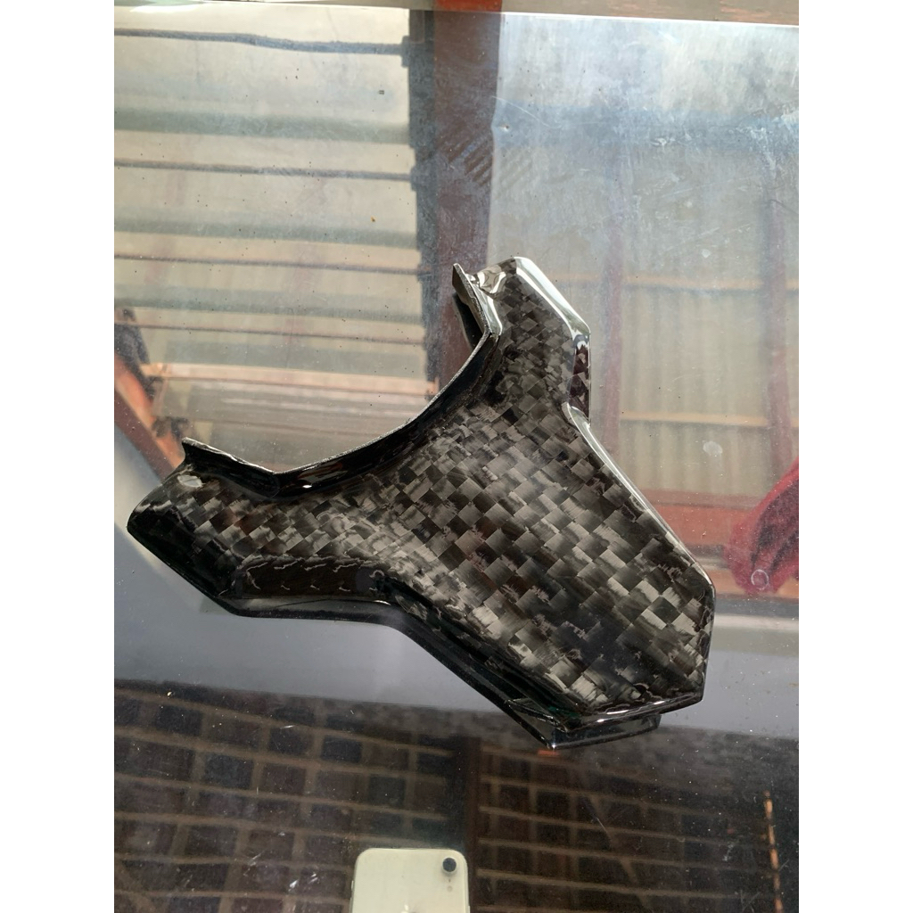 ducktail beat deluxe carbon karbon, cover tail beat deluxe carbon karbon, tutup stoplamp beat deluxe