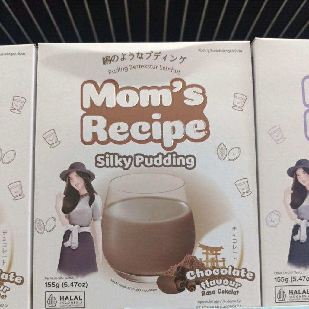 

Mom's Recipe Silky Pudding box 155gr