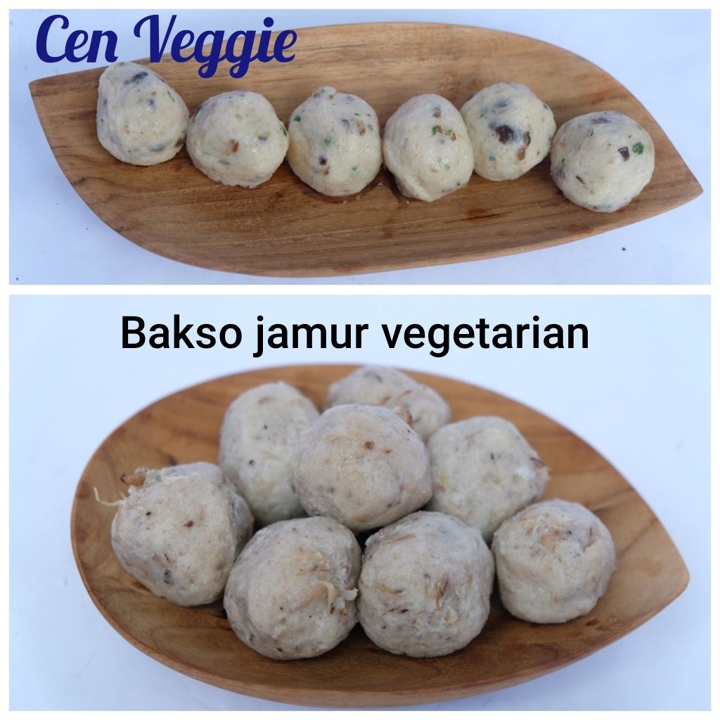 

Bakso jamur vegetarian