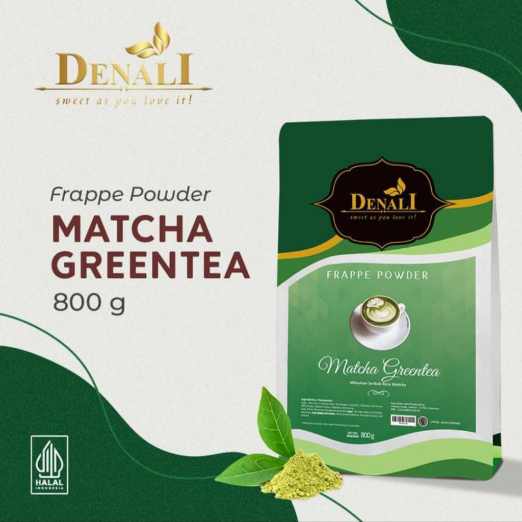 

DENALI POWDER MATCHA GREENTEA - Powder Drink 800 g