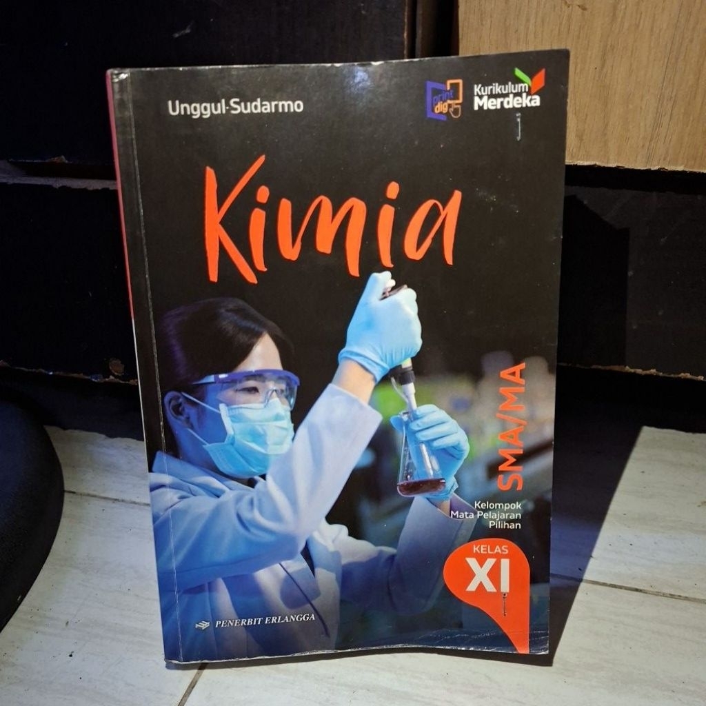 

Buku Kimia SMA kelas XI Kurikulum merdeka// Penerbit Erlangga