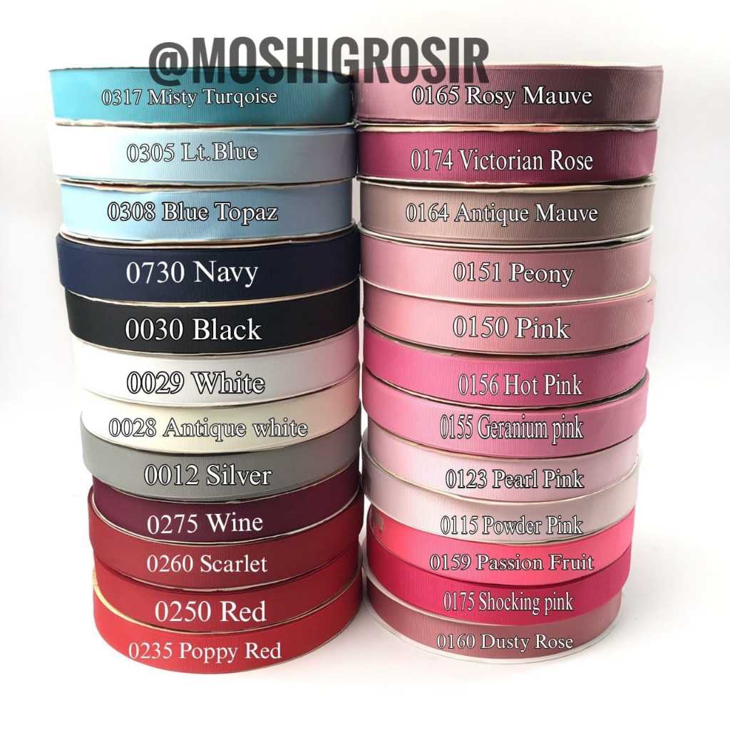 

20 YARD - 3.8 CM PITA GROSGRAIN POLOS GGF