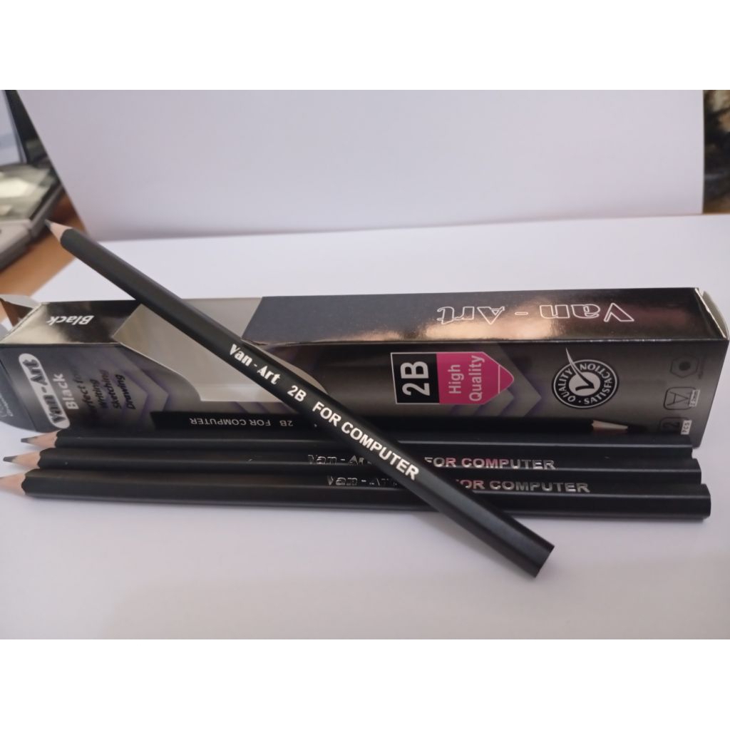 

Pensil 2B hitam van-art isi 12pc