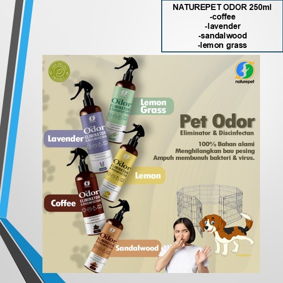 NATUREPET PET ODOR / PET STAIN & ODOR / PENGHILANG BAU BADAN / PENGHILANG NODA URINE