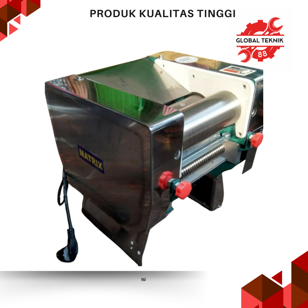 Mesin Gilingan Mie Listrik MATRIX MTX 180 S / Matrix MJ 180 / MTX180 - STAINLESS