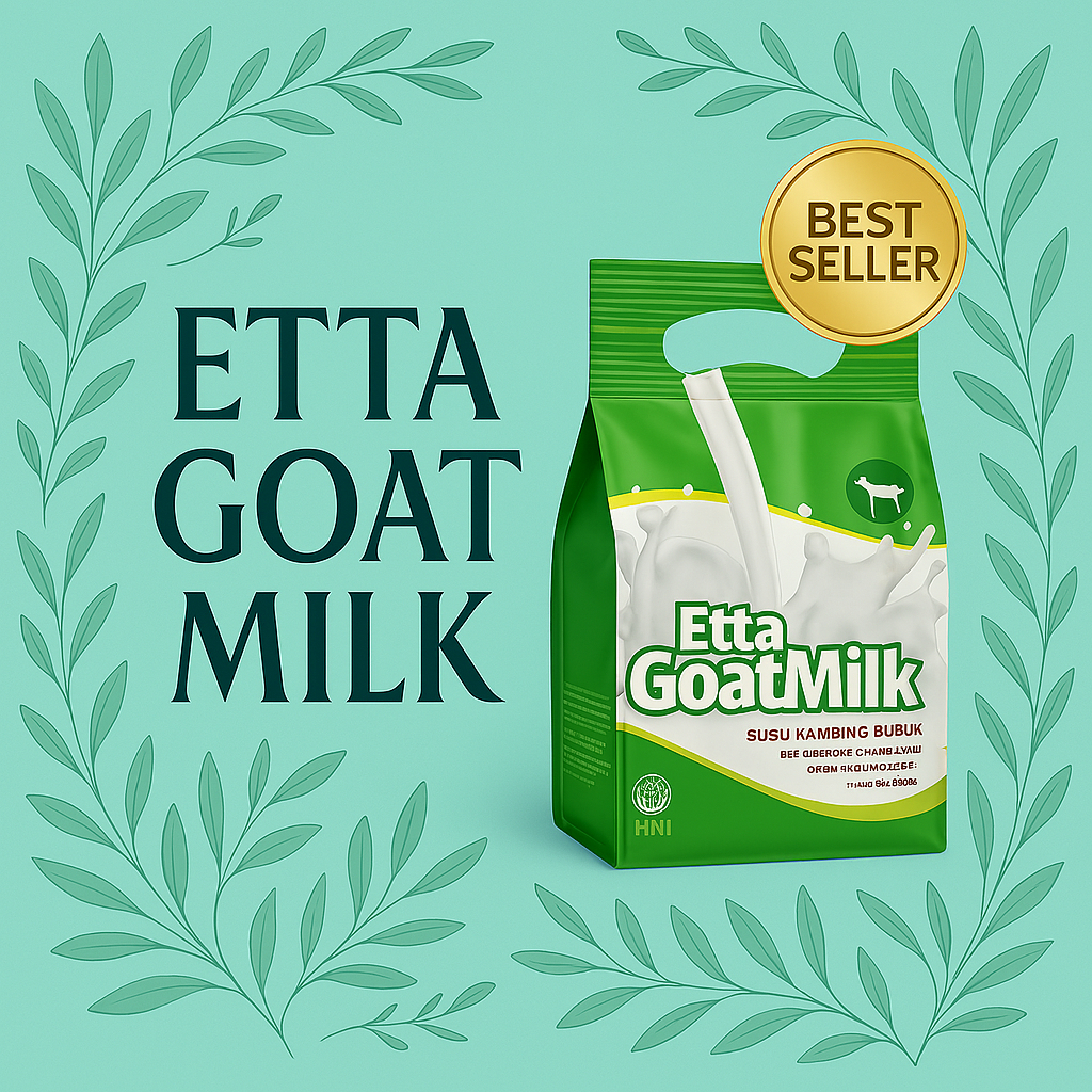 

Etta Goatmilk Original Halal – Susu Kambing Etawa Baik untuk Ibu & Anak