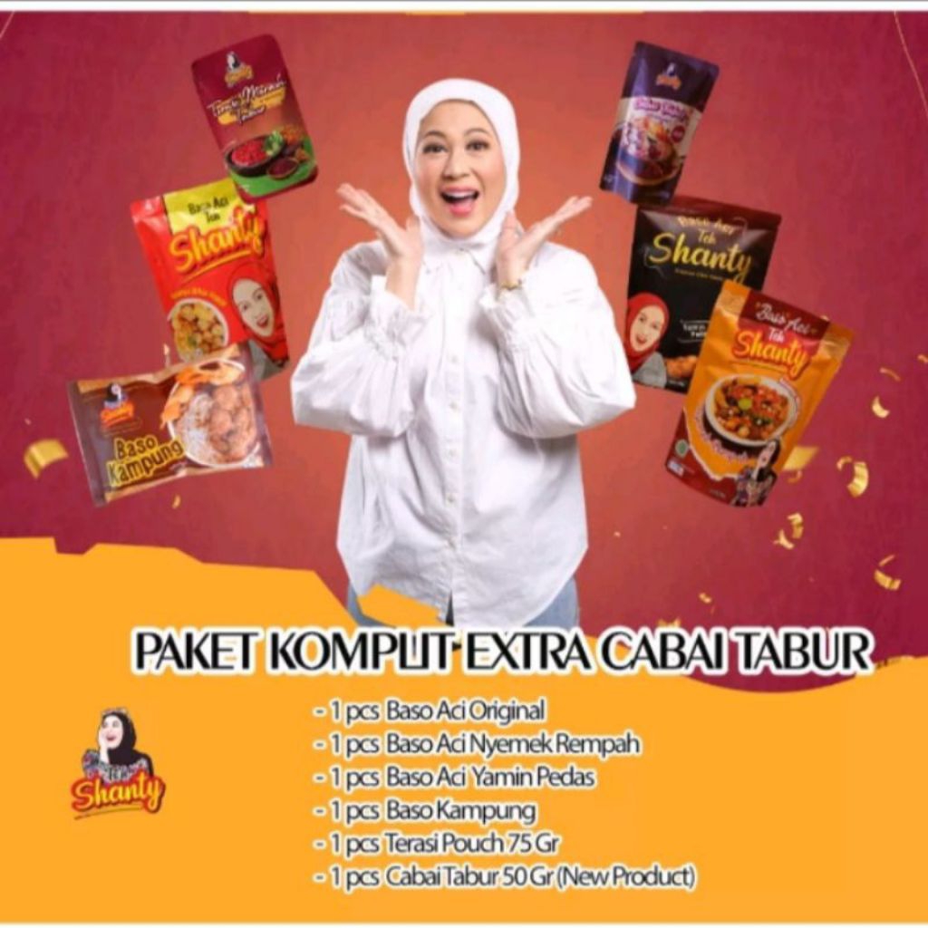 

BUNDLING 6 VARIAN BASO ACI TEH SHANTY