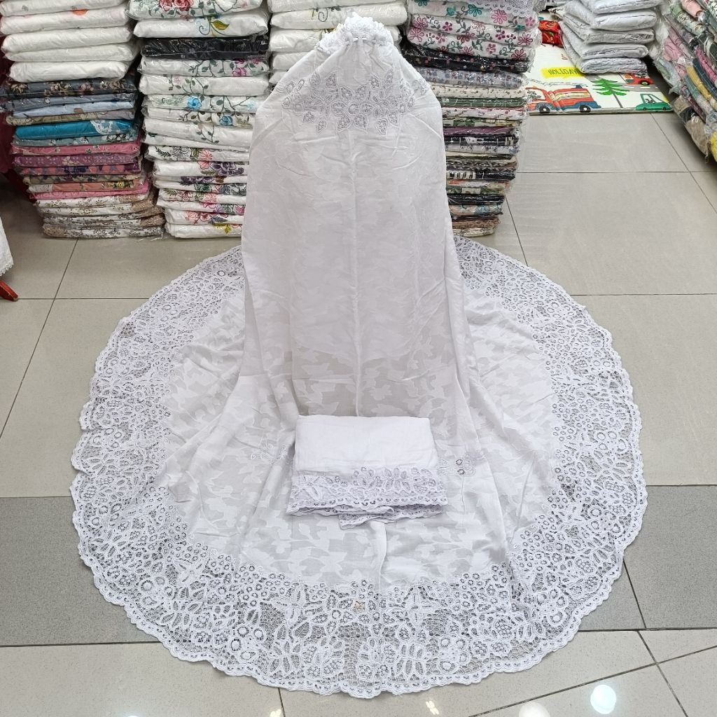 Mukena kerancang rubia