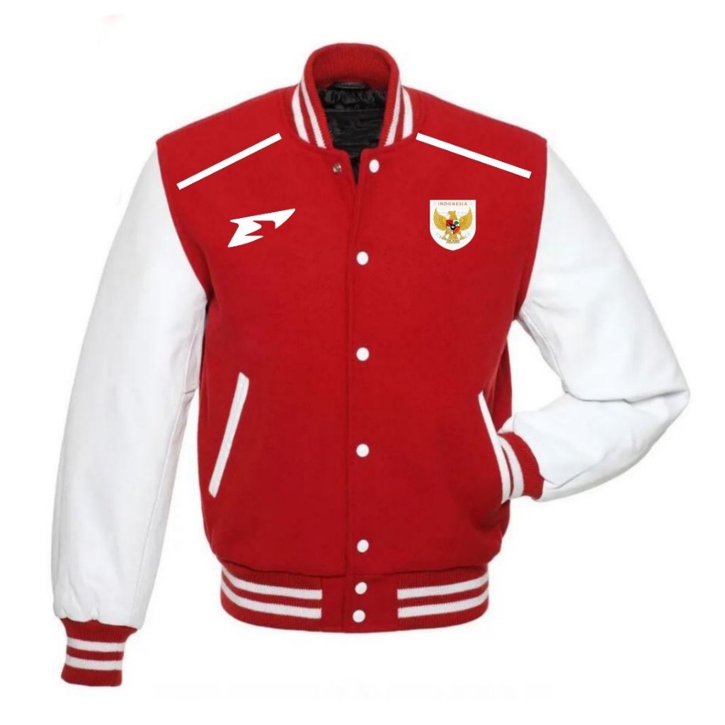 jaket timnas Indonesia erspo Merah putih terbaru