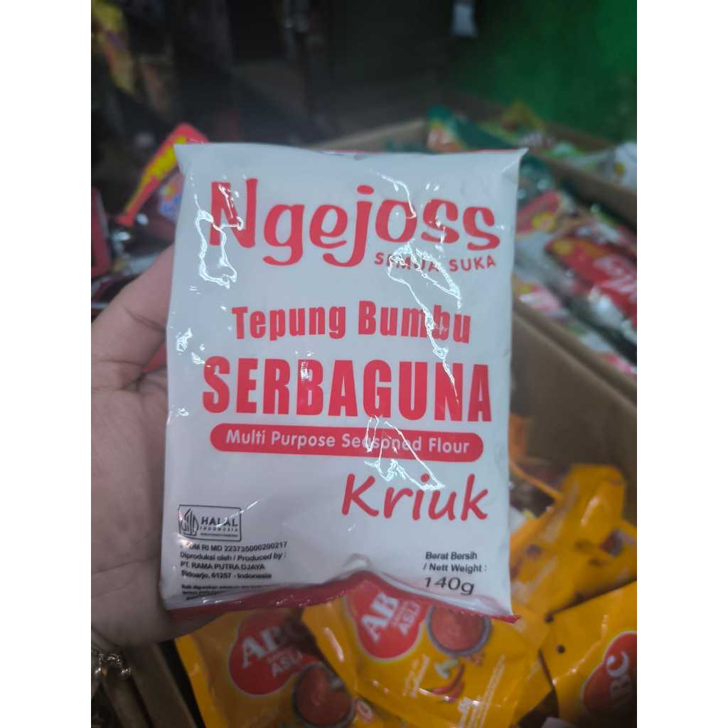 

Tepung bumbu Serbaguna Kriuk Ngejoss 140 Gram