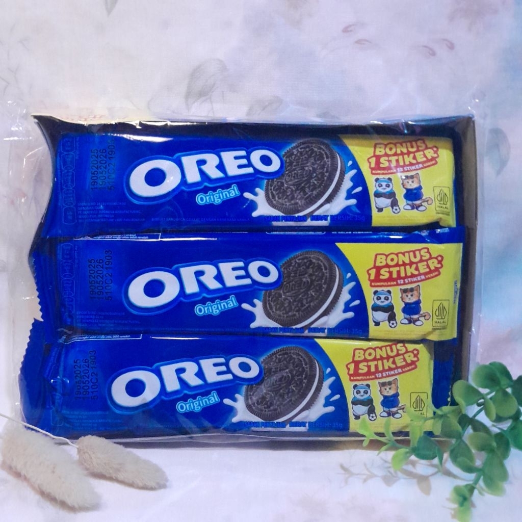 

OREO BISKUIT SANDWICH / 1 BOX ISI 12 PCS