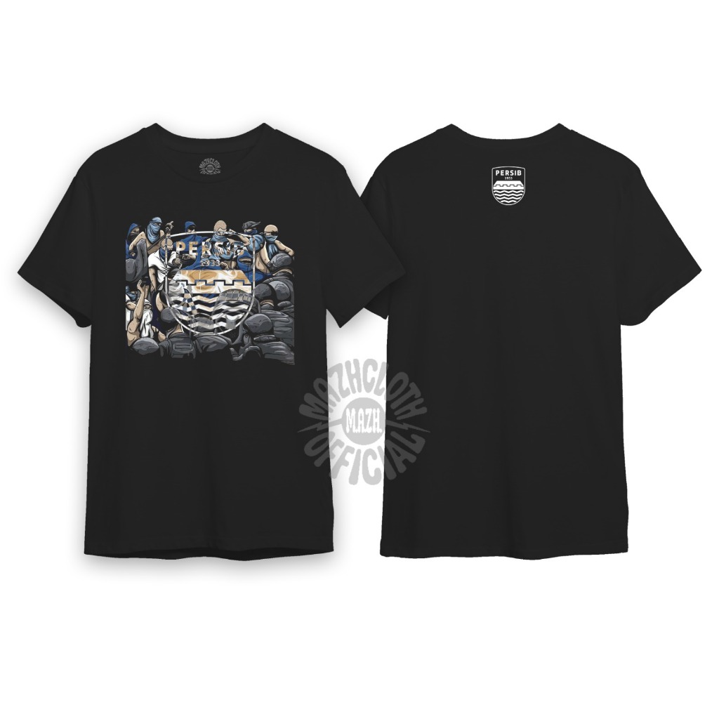 Tshirt bandung Casual - Baju Persib - Kaos Distro - kaos keren - Atasan Pria - Bandung