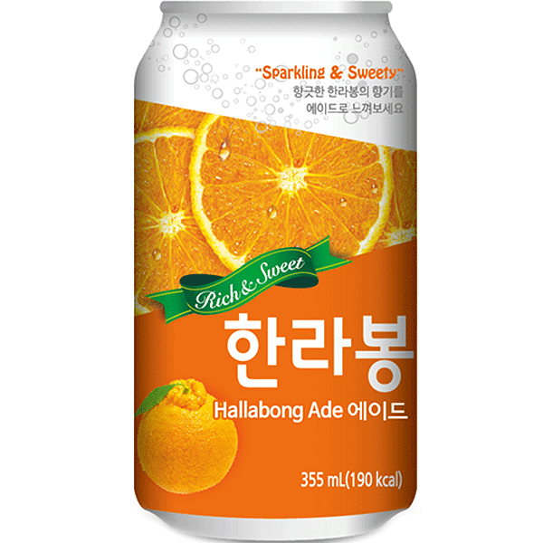 

ILHWA SPARKLING WATER HALLABONG ADE/ORANGE CAN 350 ML 8801223000561