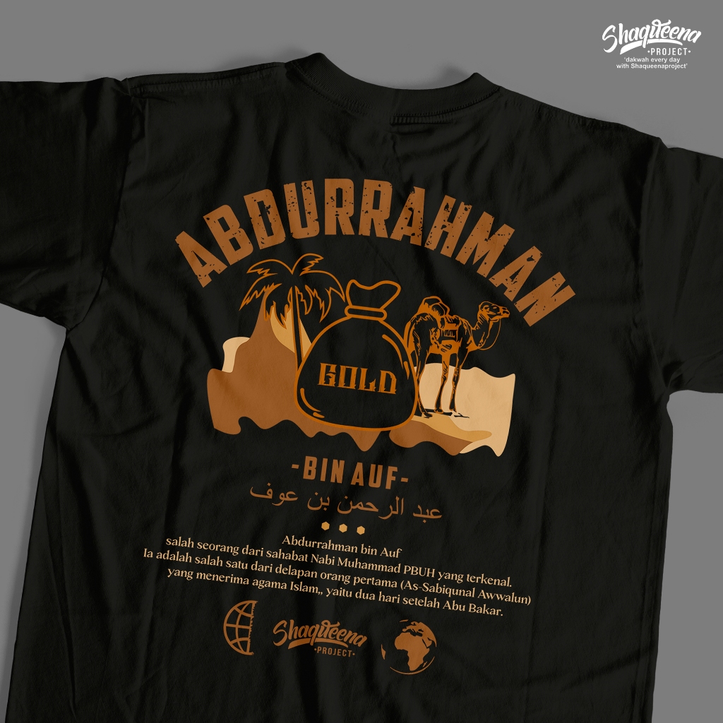 Kaos Dakwah Abdurrahman bin Auf - New Original Shaqueena Project