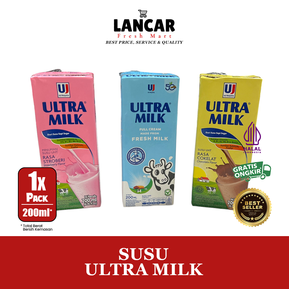 

ULTRA MILK SUSU UHT 200ML