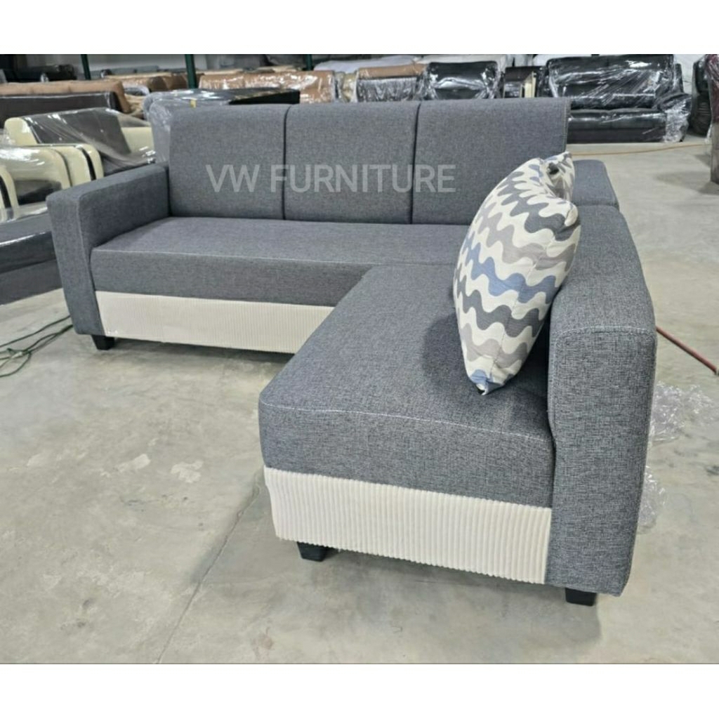 Sofa Sudut Vivo YK - Sofa L Sudut Minimalis - Sofa Murah Medan