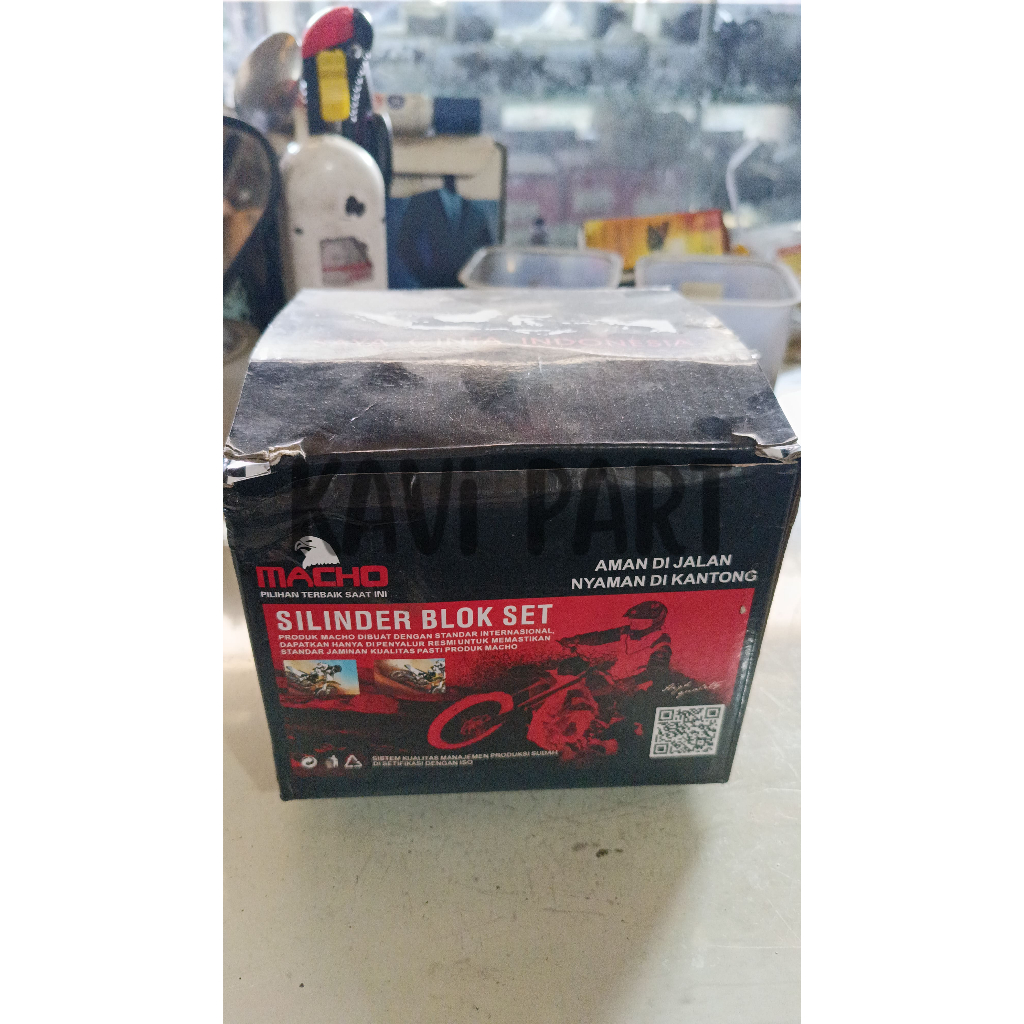 Blok Seher Vario 150 Jupiter Z Beat Karbu / Boring / Cylinder Block Kit Macho