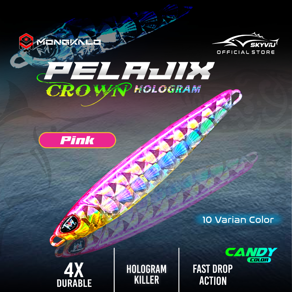 Mongkalo Pelajix Kipas noGID noMotif Candy 30 Pink