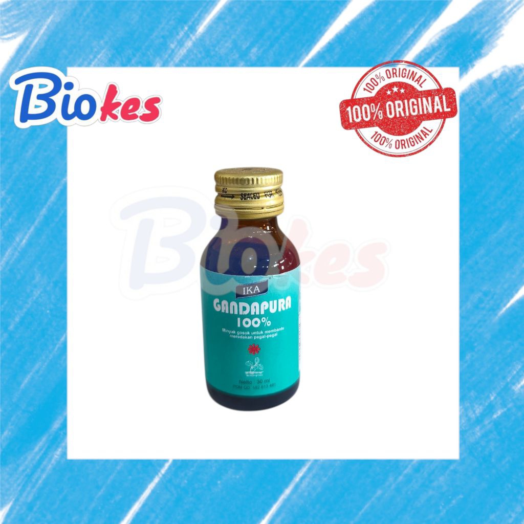 MINYAK GANDAPURA IKA 30ML minyak oles pereda nyeri dan pegal-pegal