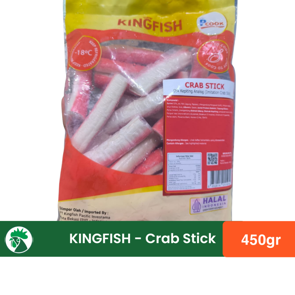 

KingFish Crab Stick 450gr Untuk Steamboat Seblak