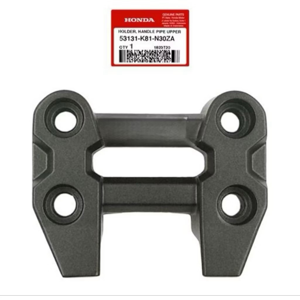 Holder Handle Pipe Upper Raiser Tutup Stang Beat StreetORIGINAL AHM