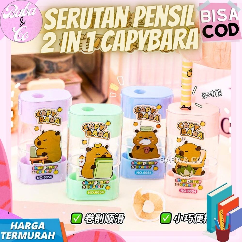

SERUTAN CAPYBARA 2 IN 1 RAUTAN PENSIL CAPYBARA 2 IN 1 SERUTAN PENGHAPUS CAPYBARA IMUT RAUTAN 2 CAPYBARA INCLUDE PENGHAPUS IMUT LUCU COD