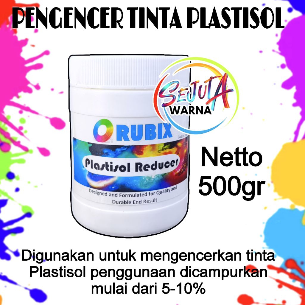 

REDUCER PENGENCER TINTA PLASTISOL SABLON 500GR