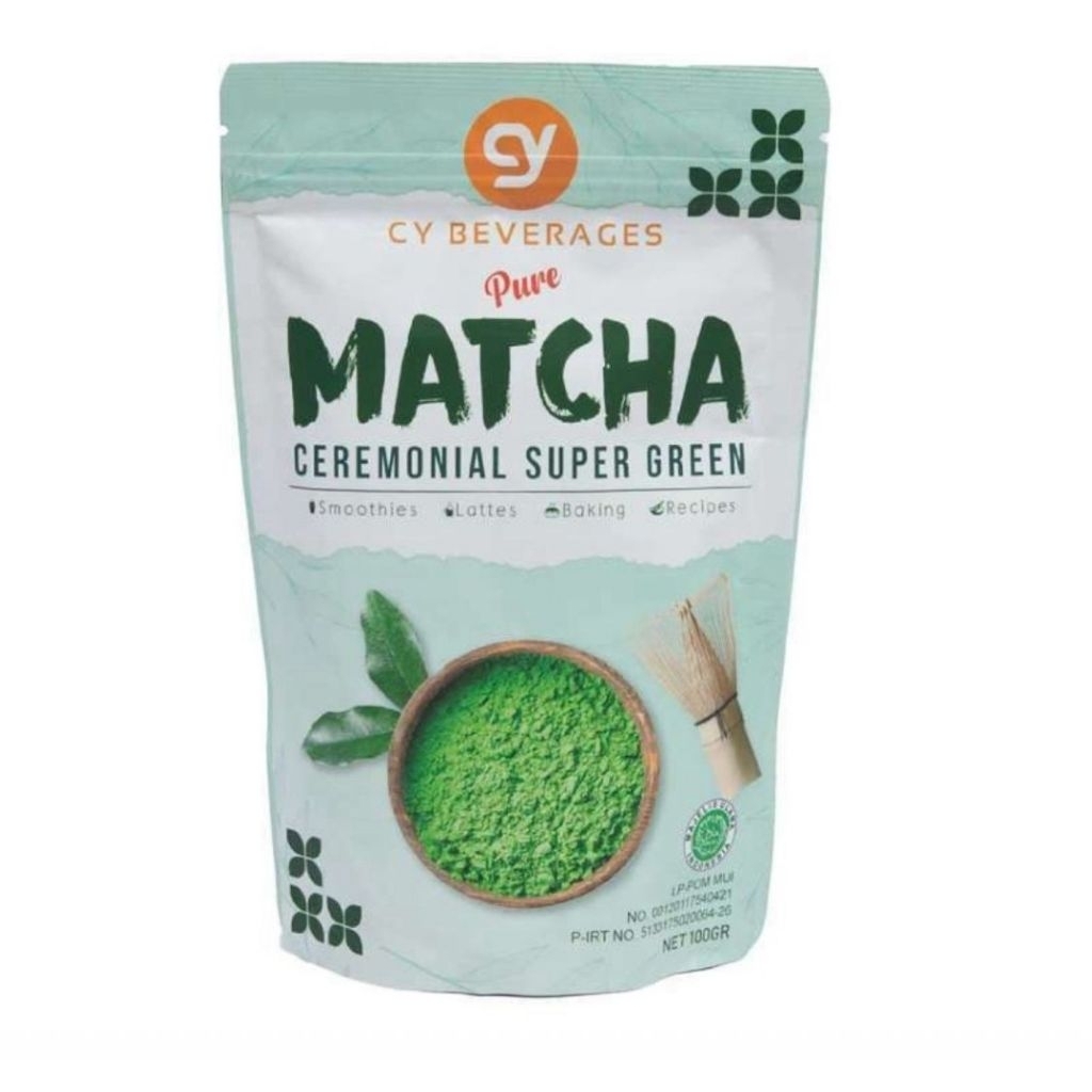 

CY Matcha powder 100gr Pure Shizuoka japan powder Green Tea [Ceremonial Super Green]