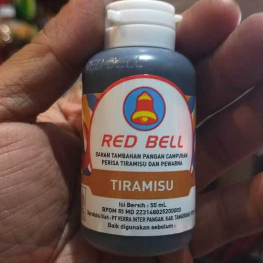 

Grosir pasta redbell - perisa dan pewarna redbell Tiramisu