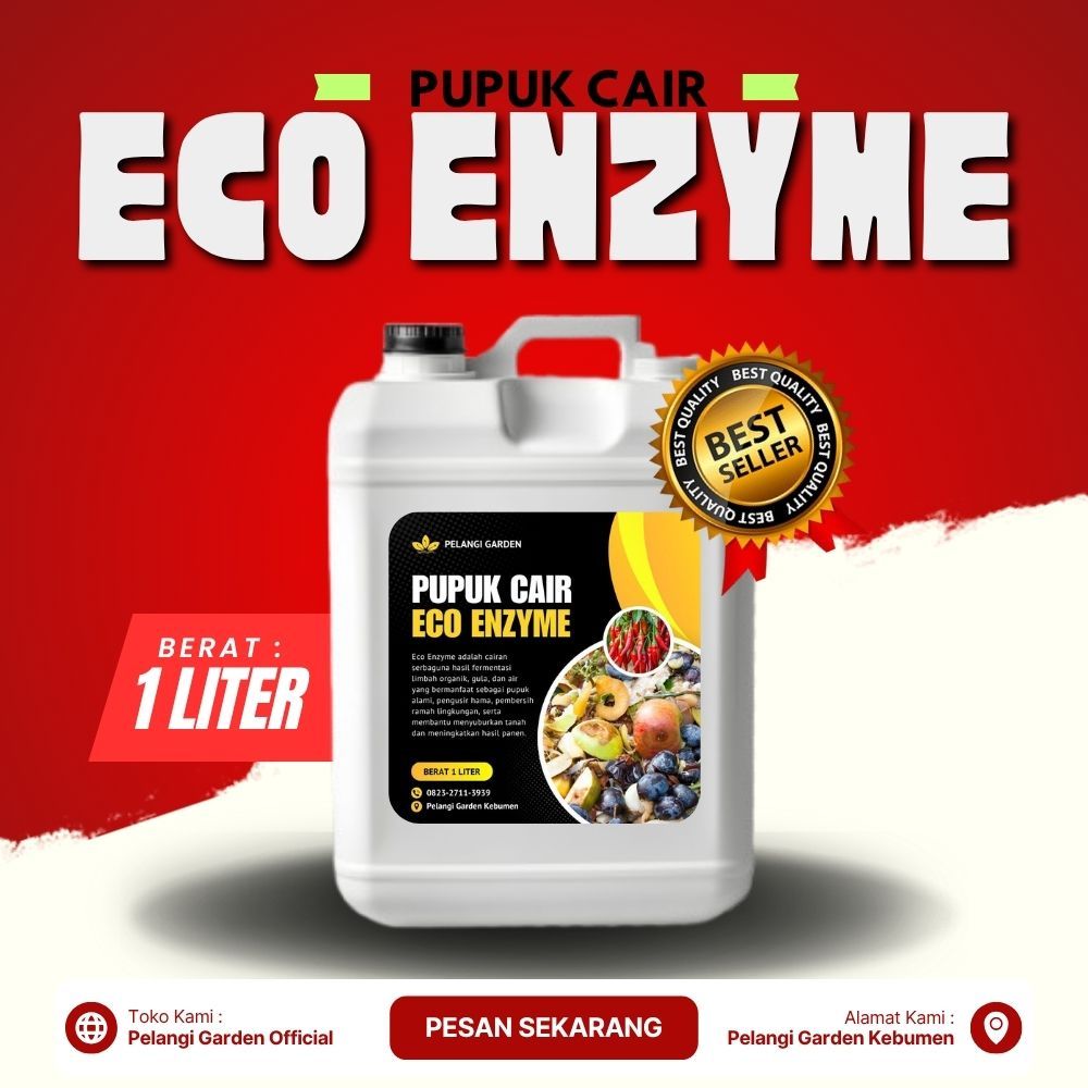 TER-AMPUH  Pupuk Eco Enzyme Kulit Pisang Isi 1 Liter