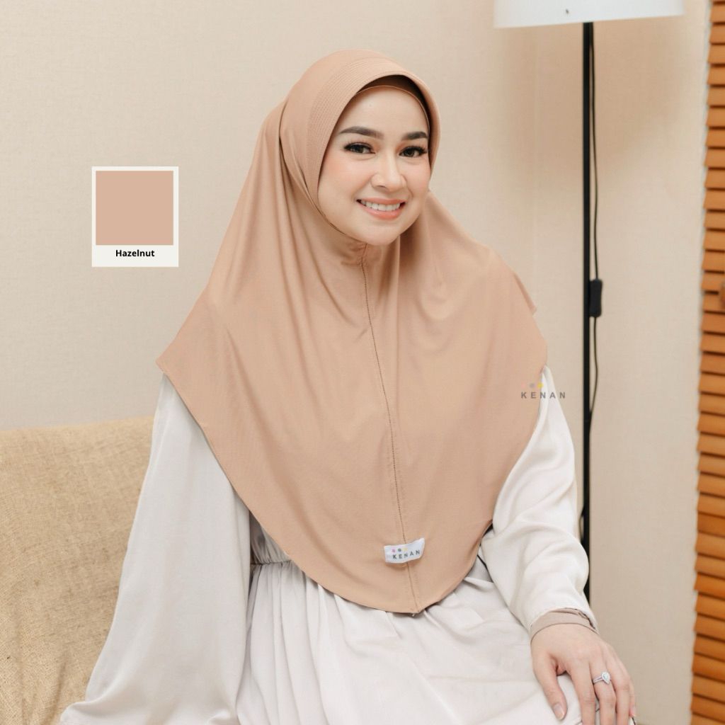 Kerudung Bergo Instant KENAN Ori