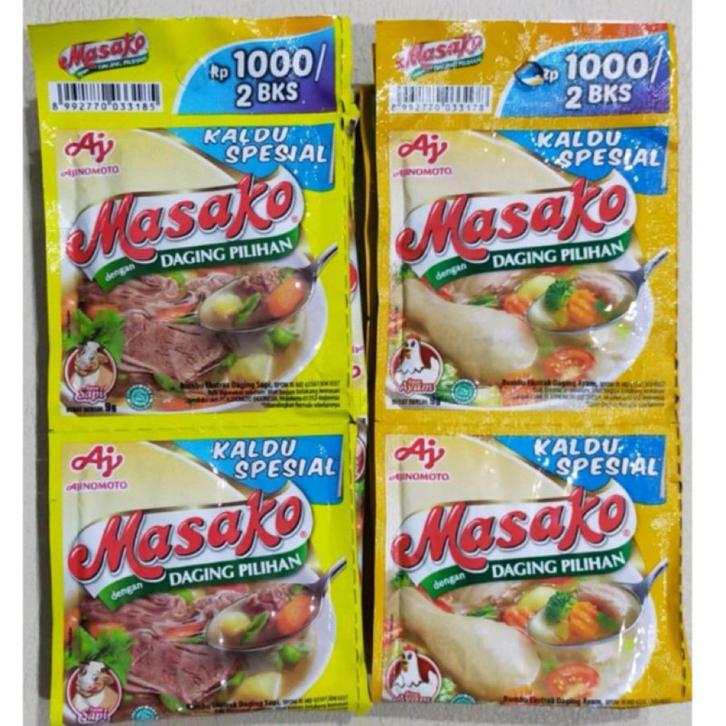 

masako ayam sapi renceng isi 12pcs